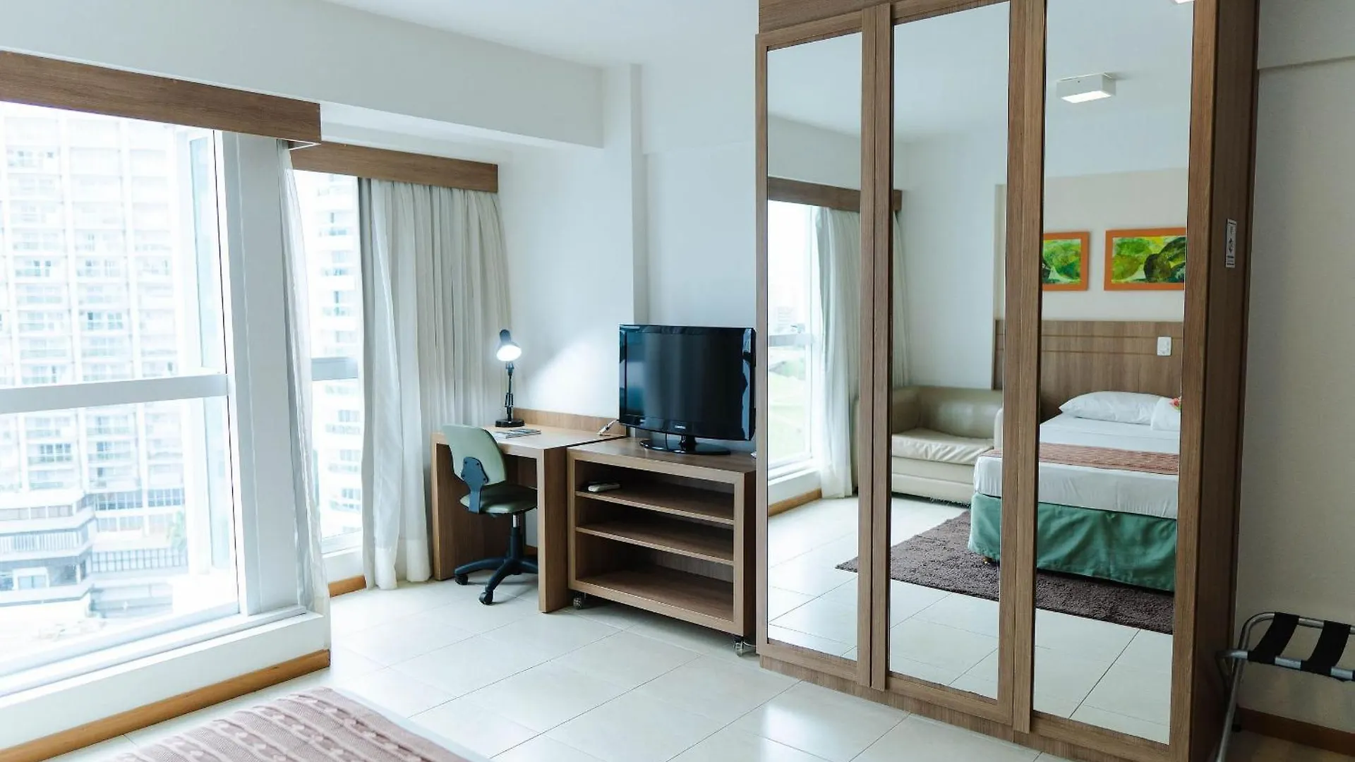 Sm1116 Apart Hotel Em Andar Alto Regiao Central 巴西利亚