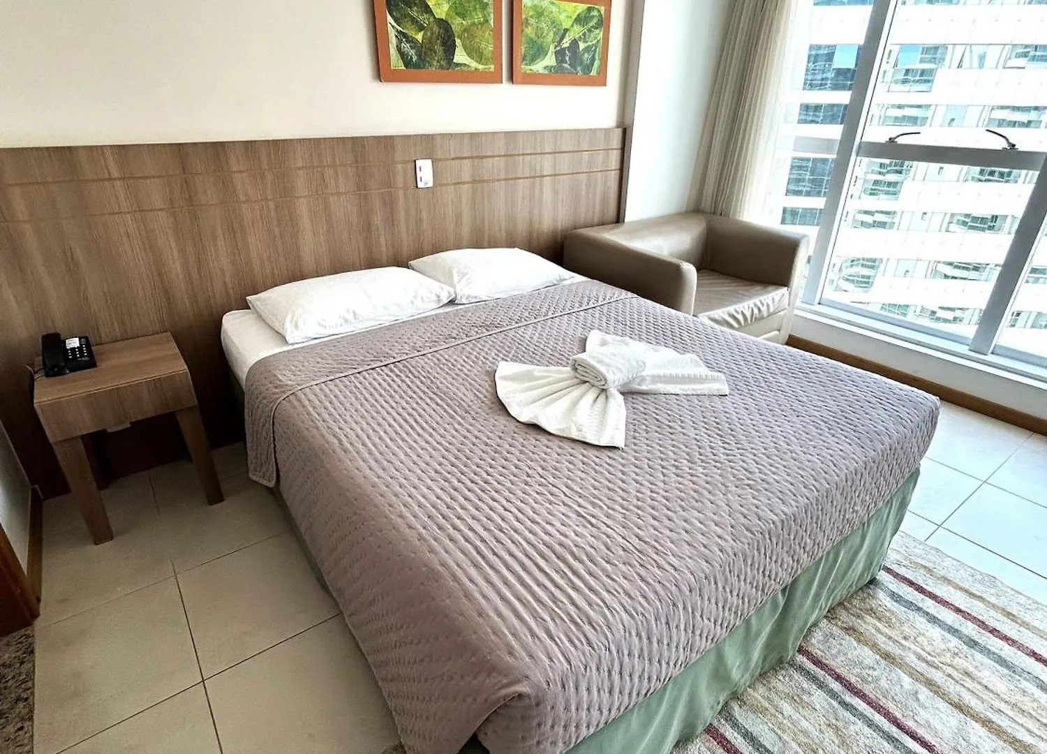 Sm1116 Apart Hotel Em Andar Alto Regiao Central Brasília Apartmán