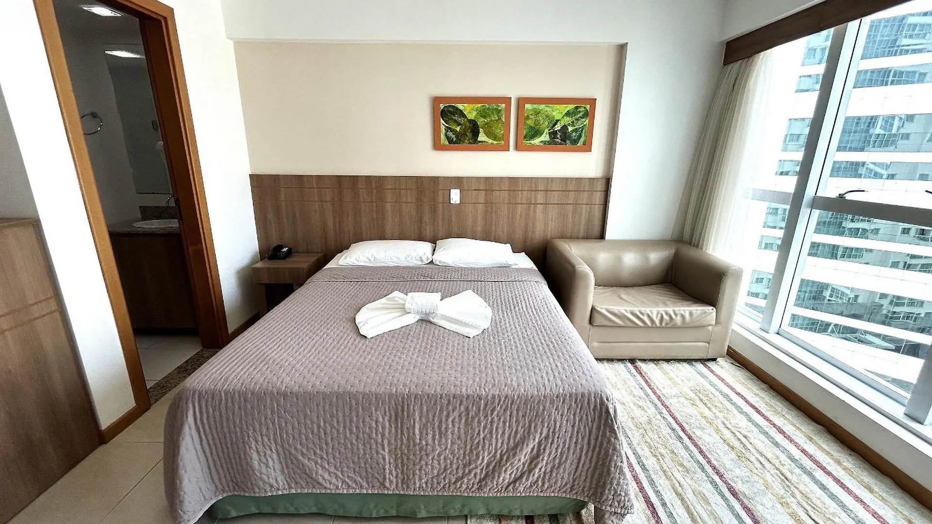 Apartmán Sm1116 Apart Hotel Em Andar Alto Regiao Central Brasília