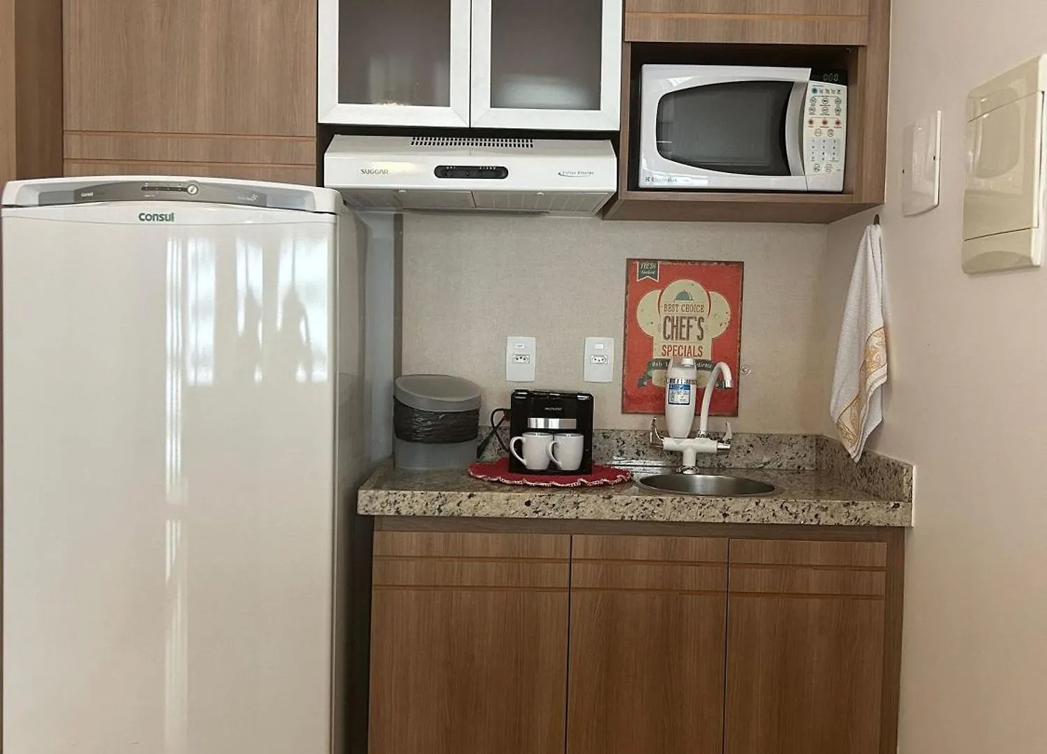 Sm1116 Apart Hotel Em Andar Alto Regiao Central location